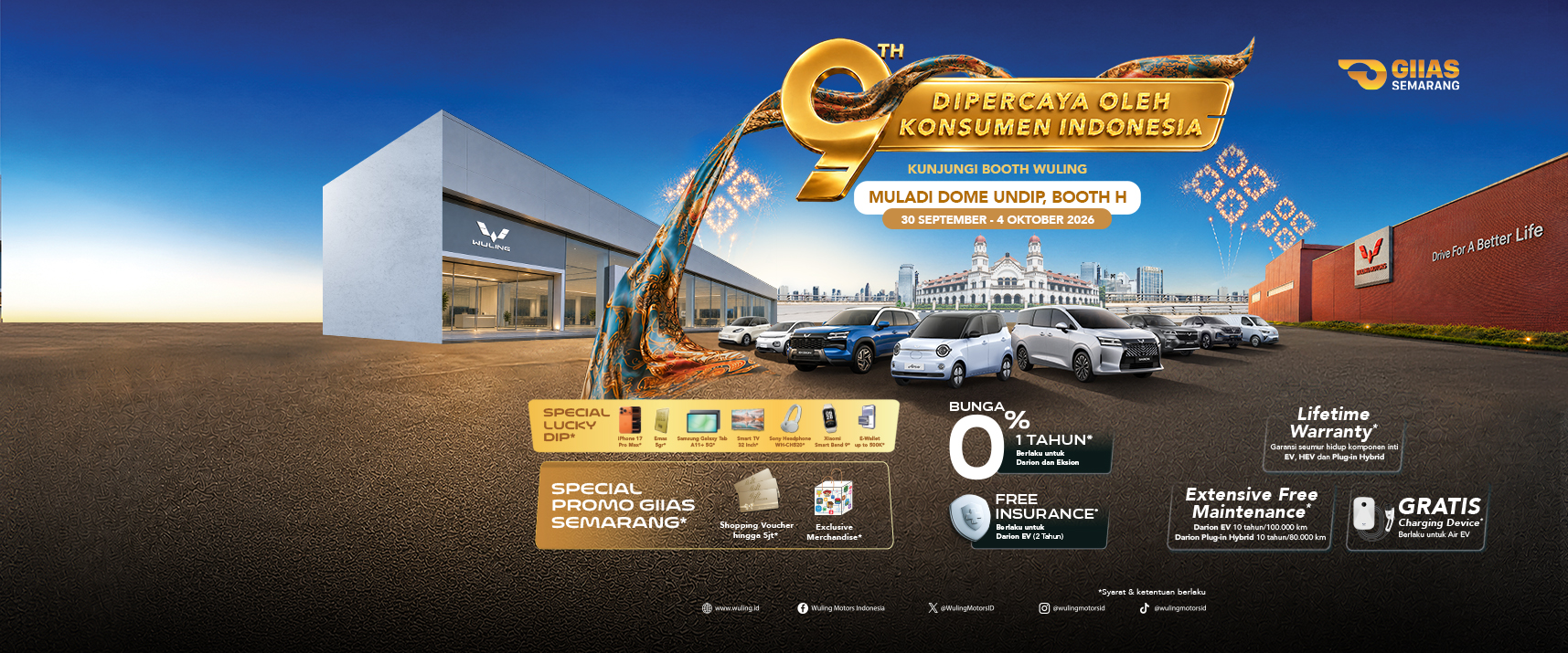 Promo Spesial Wuling di GIIAS Semarang 2026
