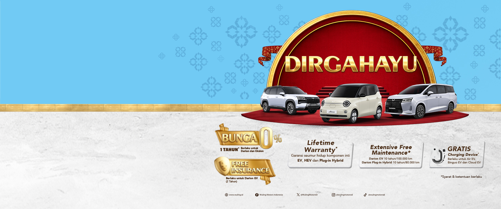 Wuling Dirgahayu!